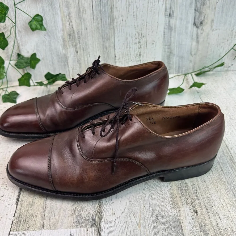 WHIPPET Mens Oxford Shoes brown Sz. 9.5E